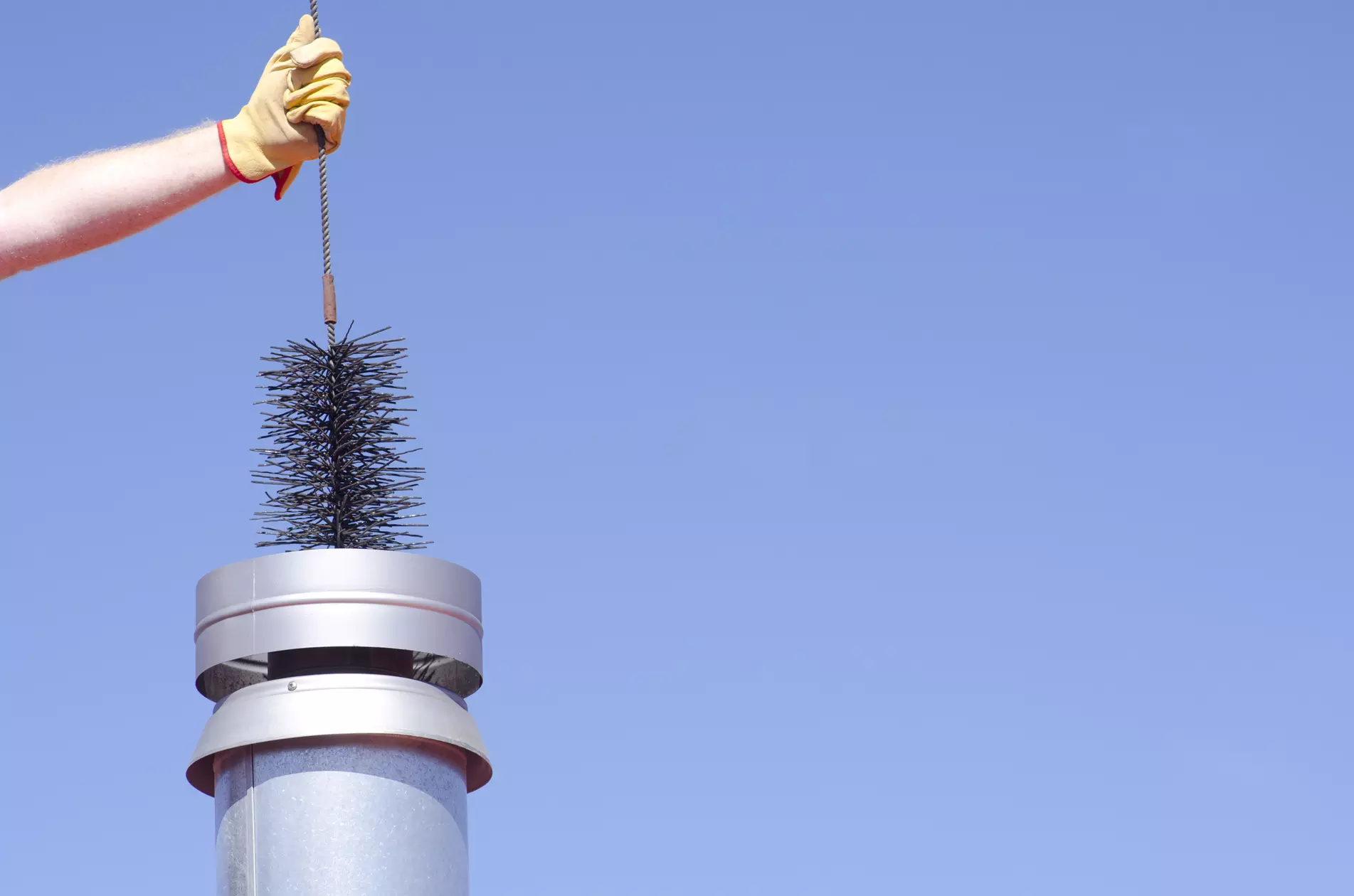 Professional chimney sweeping services